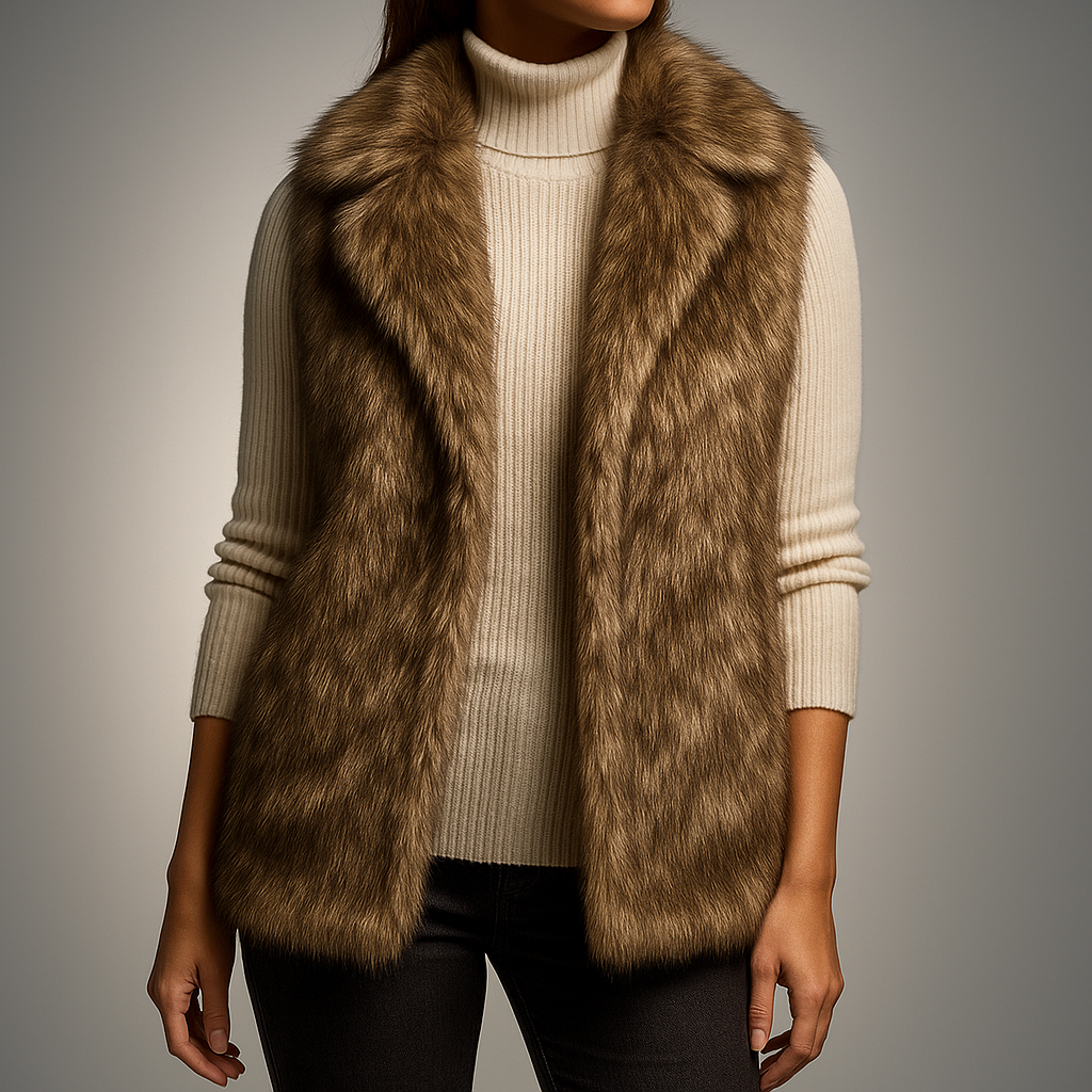 Herila | Women’s Faux Fur Luxe Layering Vest