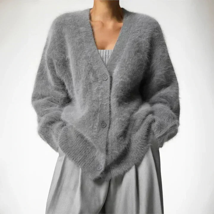 Chariona | Women’s Ultra-Soft Draped Knit Cardigan